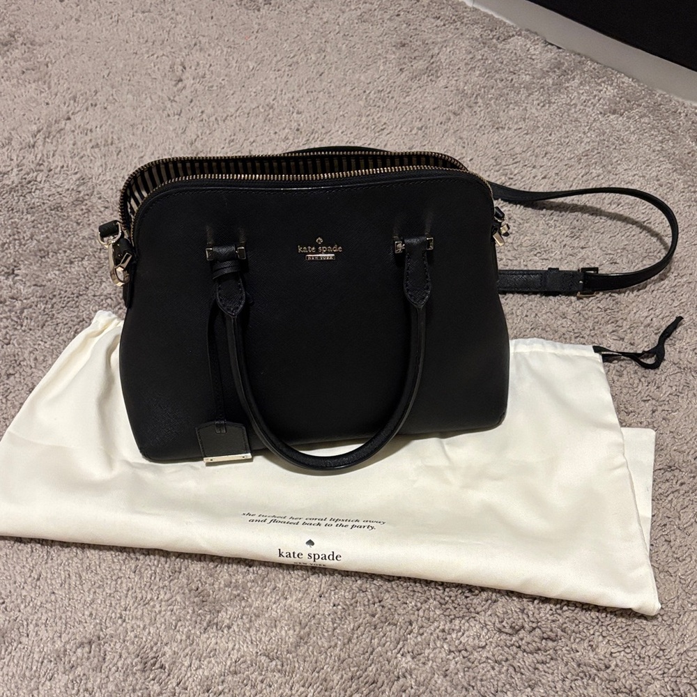 Kate Spade Black Satchel Bag